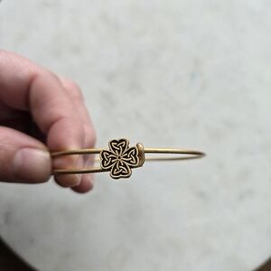 Alex And Ani Four Leaf Clover Bracelet